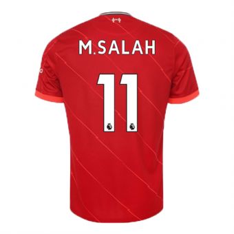 LIVERPOOL FC 21/22 HOME MEN JERSEY WITH M.SALAH 11 PRINTING