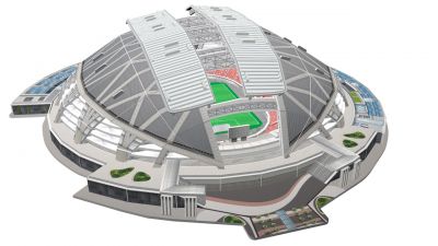 SINGAPORE NATIONAL STADIUM 3D PUZZLE